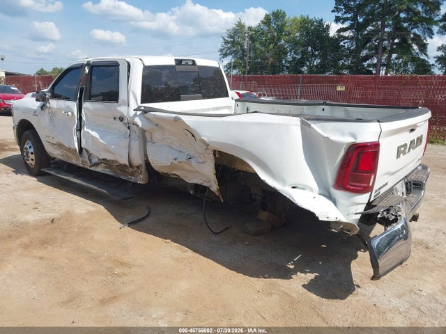 2025 Ram 3500 Laramie  4x4 8' Box მანქანა იყიდება აუქციონზე, vin: 3C63RRJL4SG520031, აუქციონის ნომერი: 45756802