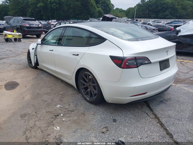 2021 Tesla Model 3 Standard Range Plus Rear-wheel Drive მანქანა იყიდება აუქციონზე, vin: 5YJ3E1EA7MF986981, აუქციონის ნომერი: 45756881