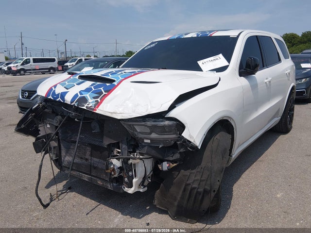 2021 Dodge Durango R/t Awd მანქანა იყიდება აუქციონზე, vin: 1C4SDJCT9MC638650, აუქციონის ნომერი: 45756883