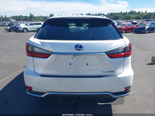 45756909 :رقم المزاد ، 2T2HGMDA2NC088180 vin ، 2022 Lexus Rx 450h مزاد بيع