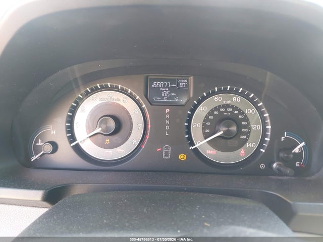 45756913 :رقم المزاد ، 5FNRL5H65CB119432 vin ، 2012 Honda Odyssey Ex-l مزاد بيع