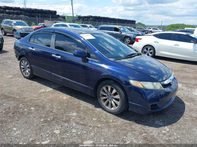 45756921 :رقم المزاد ، 19XFA1F95BE018975 vin ، 2011 Honda Civic Ex-l مزاد بيع