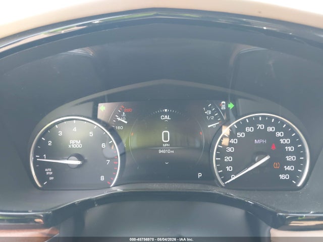 45756970 :رقم المزاد ، 1GYKNGRS9KZ214159 vin ، 2019 Cadillac Xt5 Platinum مزاد بيع