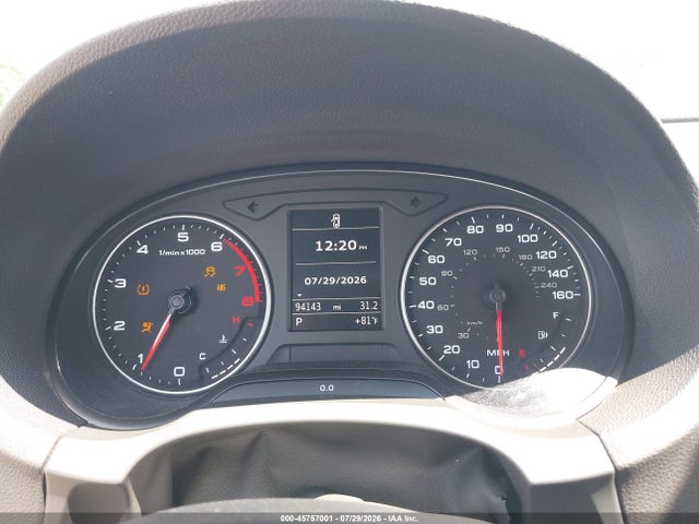 45757001 :رقم المزاد ، WAU7FLFF4F1110947 vin ، 2015 Audi A3 2.0t Premium مزاد بيع