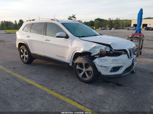 2019 Jeep Cherokee Limited 4x4 მანქანა იყიდება აუქციონზე, vin: 1C4PJMDX9KD395141, აუქციონის ნომერი: 45757033