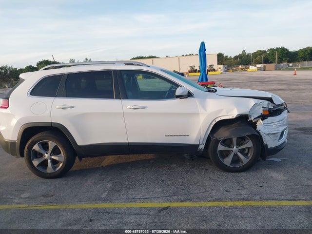 2019 Jeep Cherokee Limited 4x4 მანქანა იყიდება აუქციონზე, vin: 1C4PJMDX9KD395141, აუქციონის ნომერი: 45757033