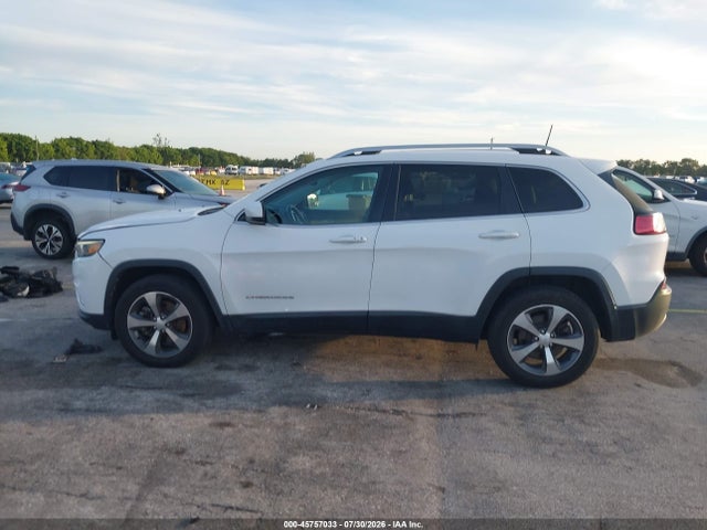 2019 Jeep Cherokee Limited 4x4 მანქანა იყიდება აუქციონზე, vin: 1C4PJMDX9KD395141, აუქციონის ნომერი: 45757033