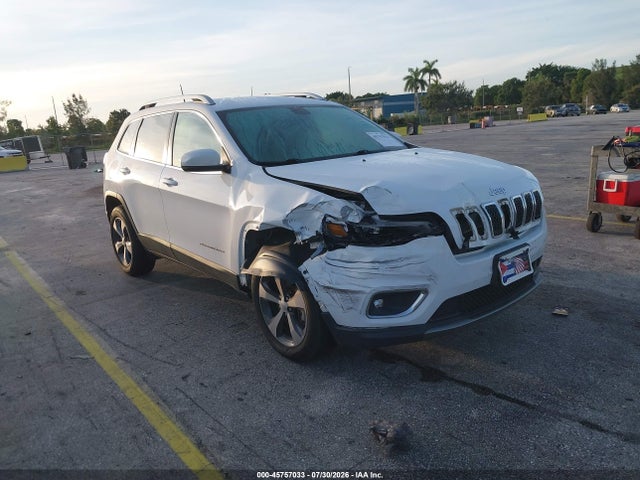 2019 Jeep Cherokee Limited 4x4 მანქანა იყიდება აუქციონზე, vin: 1C4PJMDX9KD395141, აუქციონის ნომერი: 45757033