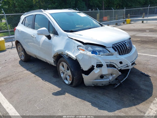 2016 Buick Encore Leather მანქანა იყიდება აუქციონზე, vin: KL4CJCSB0GB567926, აუქციონის ნომერი: 45757037
