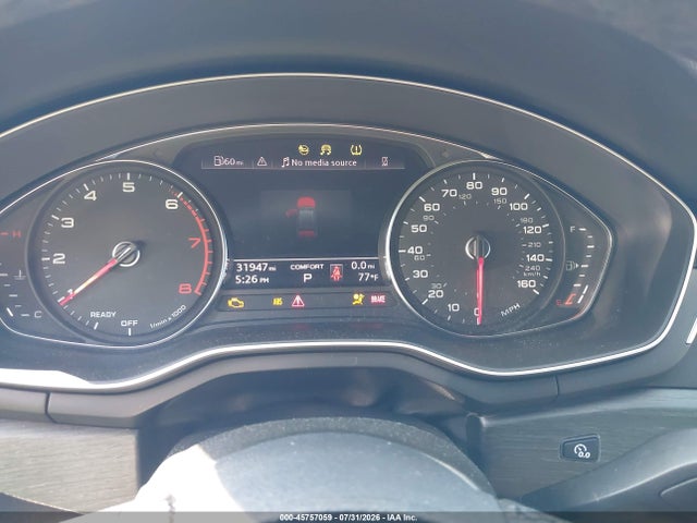 Продаж на аукціоні авто 2021 Audi A4 Premium 45 Tfsi S Line Quattro S Tronic, vin: WAUDAAF42MA086519, номер лоту: 45757059