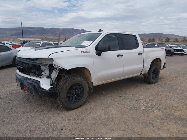 3GCPDCEK3NG551346 Chevrolet Silverado 1500 4wd Short Bed Custom Trail Boss