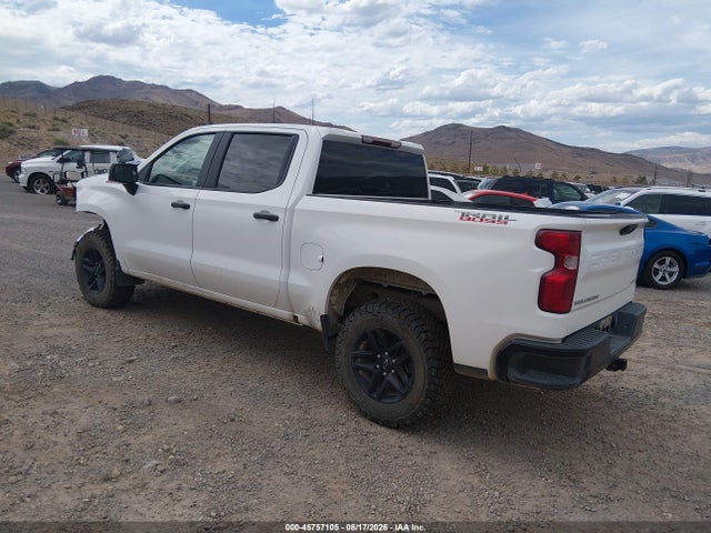 3GCPDCEK3NG551346 Chevrolet Silverado 1500 4wd Short Bed Custom Trail Boss