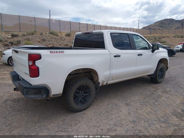 3GCPDCEK3NG551346 Chevrolet Silverado 1500 4wd Short Bed Custom Trail Boss