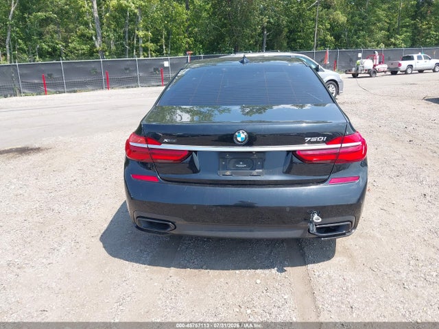 2016 Bmw 750i Xdrive მანქანა იყიდება აუქციონზე, vin: WBA7F2C58GG416506, აუქციონის ნომერი: 45757113