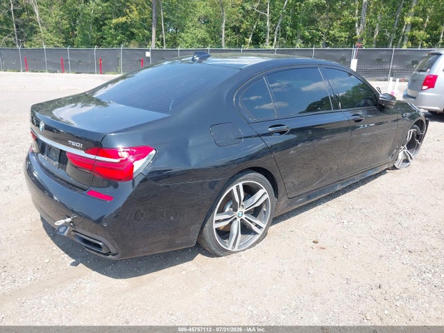 2016 Bmw 750i Xdrive მანქანა იყიდება აუქციონზე, vin: WBA7F2C58GG416506, აუქციონის ნომერი: 45757113