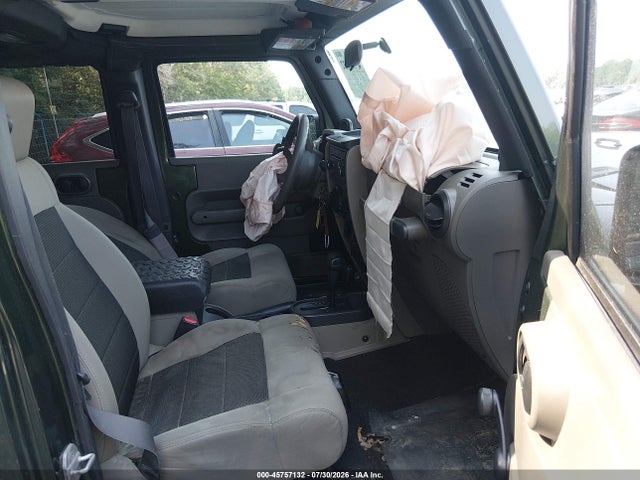 2008 Jeep Wrangler Unlimited X მანქანა იყიდება აუქციონზე, vin: 1J4GA39168L548663, აუქციონის ნომერი: 45757132