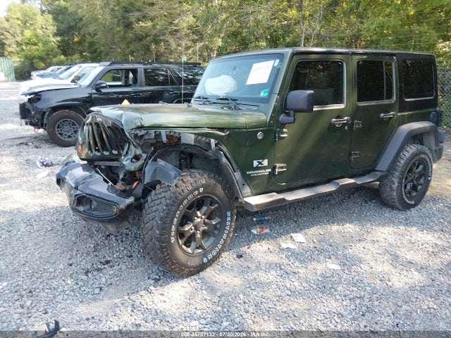 2008 Jeep Wrangler Unlimited X მანქანა იყიდება აუქციონზე, vin: 1J4GA39168L548663, აუქციონის ნომერი: 45757132