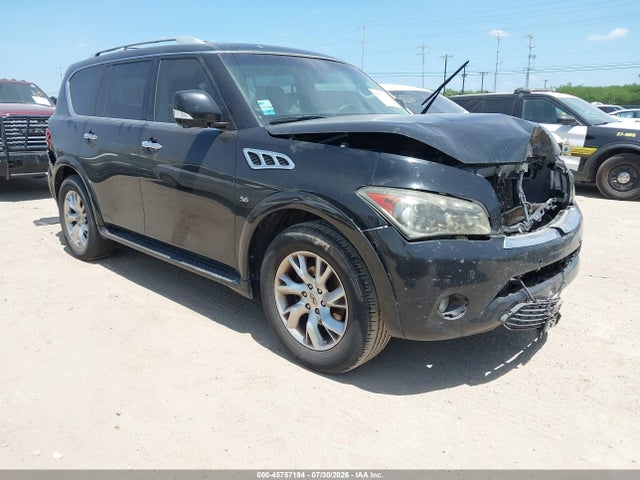 45757194 :رقم المزاد ، JN8AZ2NF4E9556208 vin ، 2014 Infiniti Qx80 مزاد بيع