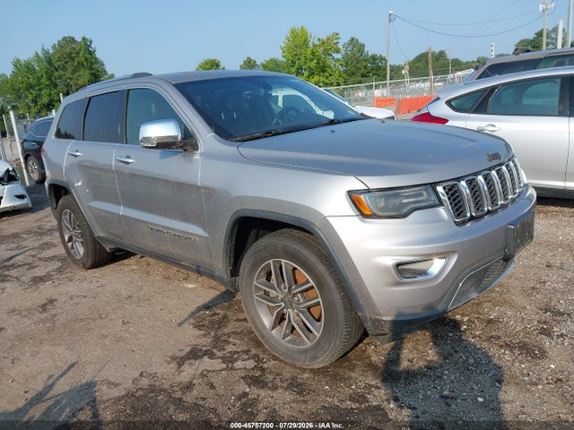 45757200 :رقم المزاد ، 1C4RJFBGXHC921945 vin ، 2017 Jeep Grand Cherokee Limited مزاد بيع