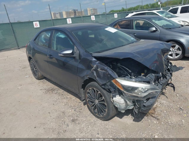 Aukcja sprzedaży 2016 Toyota Corolla S Plus, vin: 2T1BURHE4GC621629, numer aukcji: 45757212