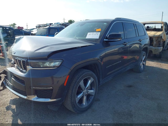 45757272 :رقم المزاد ، 1C4RJKBG8M8204658 vin ، 2021 Jeep Grand Cherokee L Limited 4x4 مزاد بيع