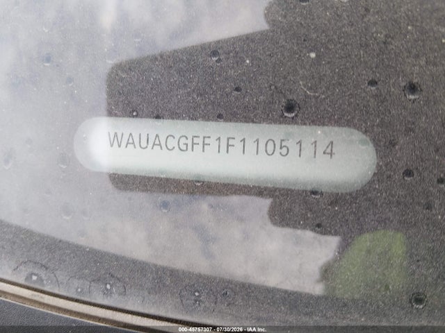 45757307 :رقم المزاد ، WAUACGFF1F1105114 vin ، 2015 Audi A3 1.8t Premium مزاد بيع