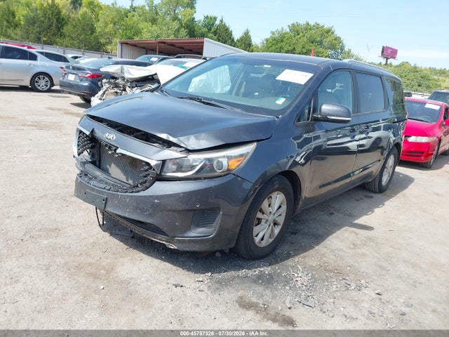 45757328 :رقم المزاد ، KNDMB5C12H6234369 vin ، 2017 Kia Sedona Lx مزاد بيع