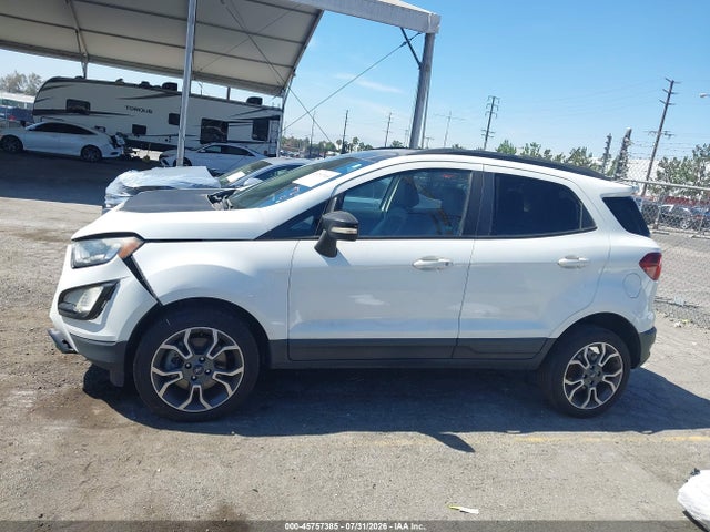 45757385 :رقم المزاد ، MAJ6S3JL4KC255031 vin ، 2019 Ford Ecosport Ses مزاد بيع
