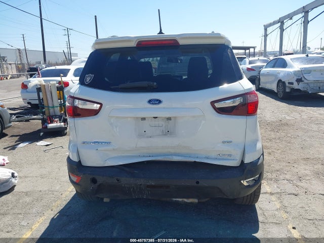 45757385 :رقم المزاد ، MAJ6S3JL4KC255031 vin ، 2019 Ford Ecosport Ses مزاد بيع
