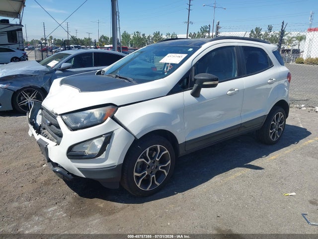 45757385 :رقم المزاد ، MAJ6S3JL4KC255031 vin ، 2019 Ford Ecosport Ses مزاد بيع