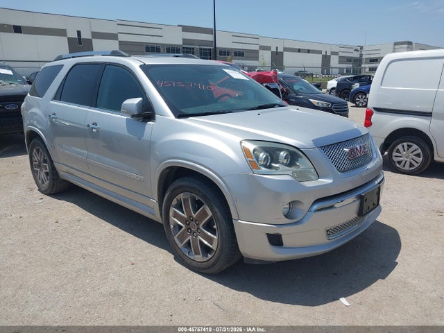 45757410 :رقم المزاد ، 1GKKRTED8CJ408387 vin ، 2012 Gmc Acadia Denali مزاد بيع