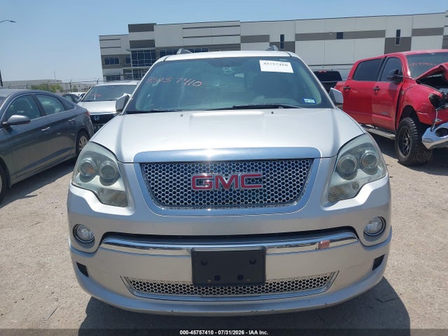 Продаж на аукціоні авто 2012 Gmc Acadia Denali, vin: 1GKKRTED8CJ408387, номер лоту: 45757410