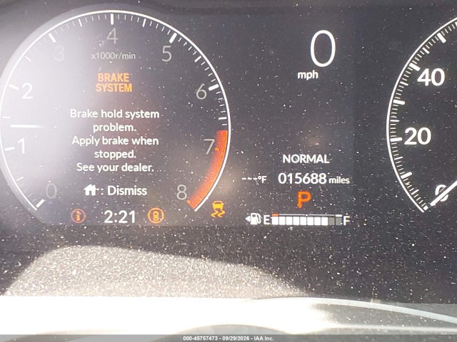 45757473 :رقم المزاد ، 3CZRZ2H5XSM756843 vin ، 2025 Honda Hr-v Awd Sport مزاد بيع