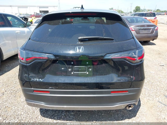 45757473 :رقم المزاد ، 3CZRZ2H5XSM756843 vin ، 2025 Honda Hr-v Awd Sport مزاد بيع