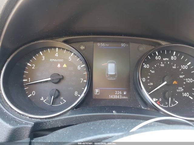 45757491 :رقم المزاد ، JN8AT2MT7LW009649 vin ، 2020 Nissan Rogue Sv Fwd مزاد بيع
