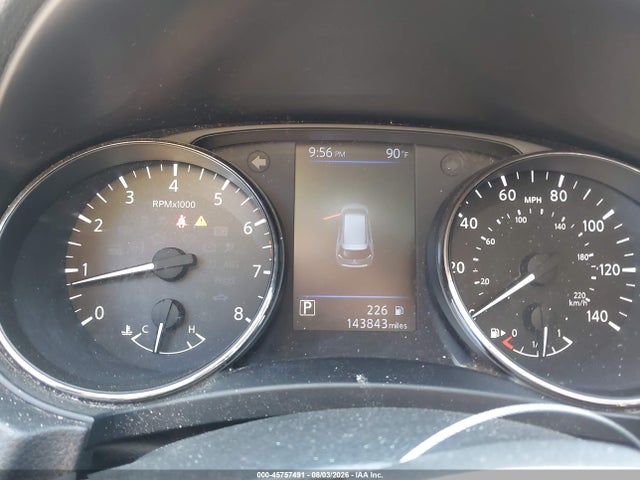 45757491 :رقم المزاد ، JN8AT2MT7LW009649 vin ، 2020 Nissan Rogue Sv Fwd مزاد بيع