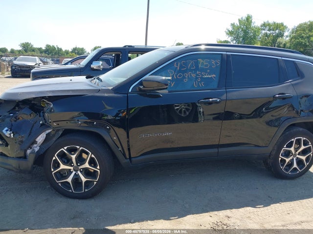 45757535 :رقم المزاد ، 3C4NJDCN6ST586114 vin ، 2025 Jeep Compass Limited 4x4 مزاد بيع