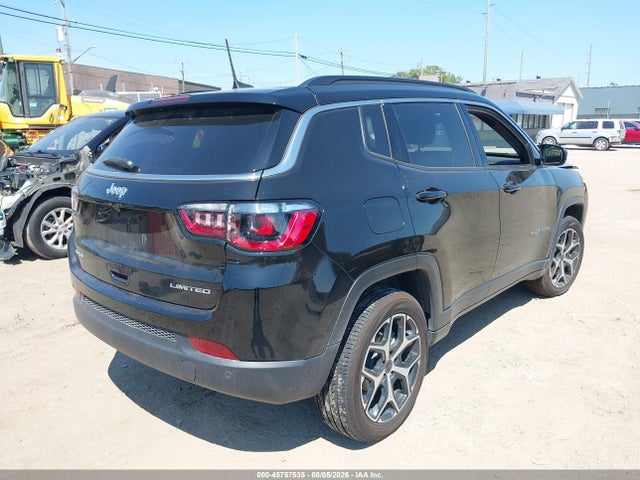 45757535 :رقم المزاد ، 3C4NJDCN6ST586114 vin ، 2025 Jeep Compass Limited 4x4 مزاد بيع