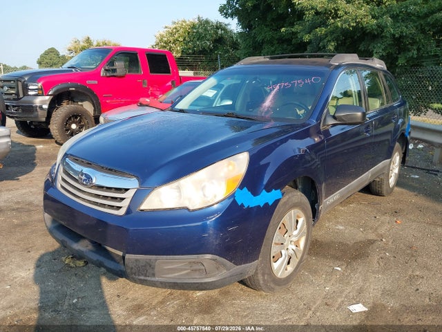 2010 Subaru Outback 2.5i მანქანა იყიდება აუქციონზე, vin: 4S4BRCACXA3311505, აუქციონის ნომერი: 45757540
