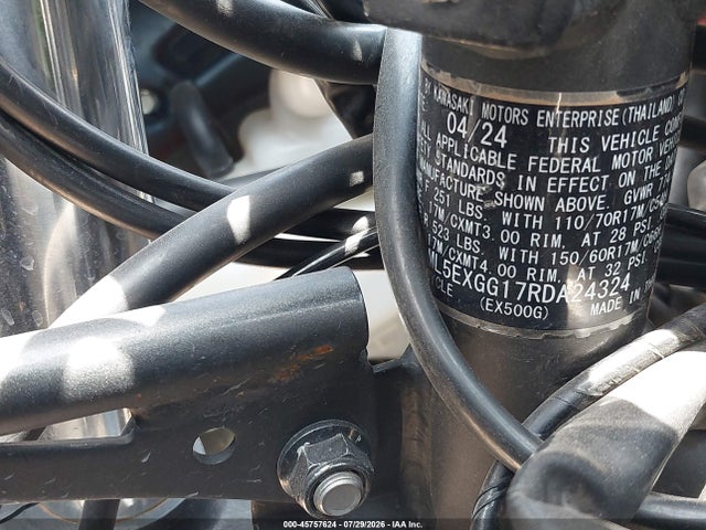 Kawasaki EX500 2024 ML5EXGG17RDA24324 Image 10