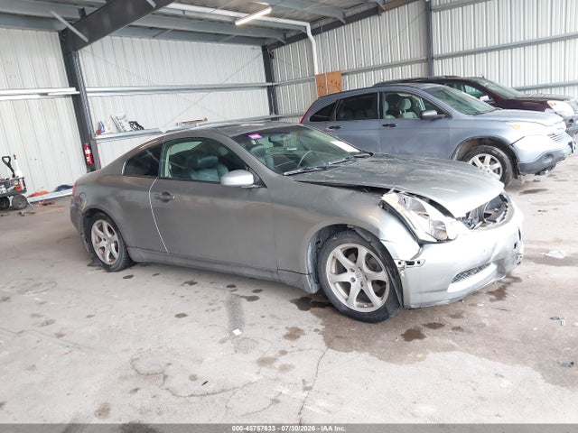 2004 Infiniti G35 მანქანა იყიდება აუქციონზე, vin: JNKCV54E74M819585, აუქციონის ნომერი: 45757633