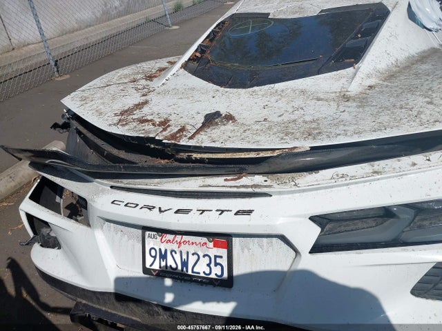 Продаж на аукціоні авто 2021 Chevrolet Corvette Stingray Rwd  1lt, vin: 1G1YA2D45M5122749, номер лоту: 45757667