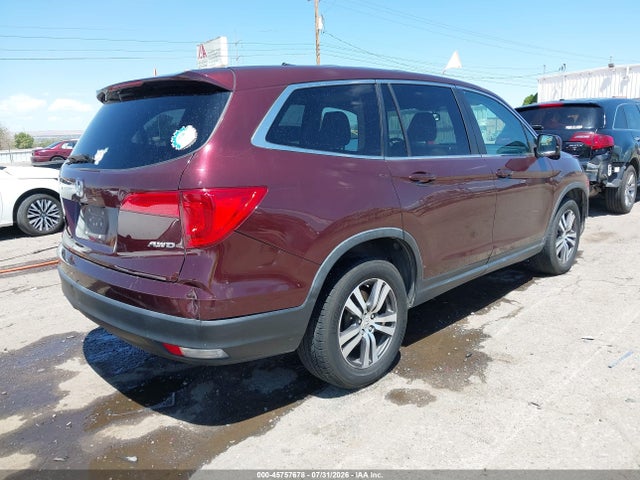 Honda Pilot Ex-l 2016 5FNYF6H51GB071241 Image 4