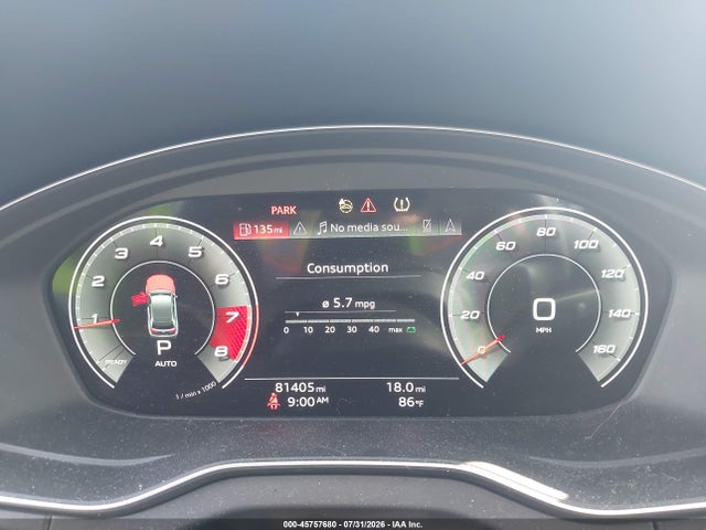 45757680 :رقم المزاد ، WA1BAAFY5M2038451 vin ، 2021 Audi Q5 Premium Plus 45 Tfsi Quattro S Tronic مزاد بيع