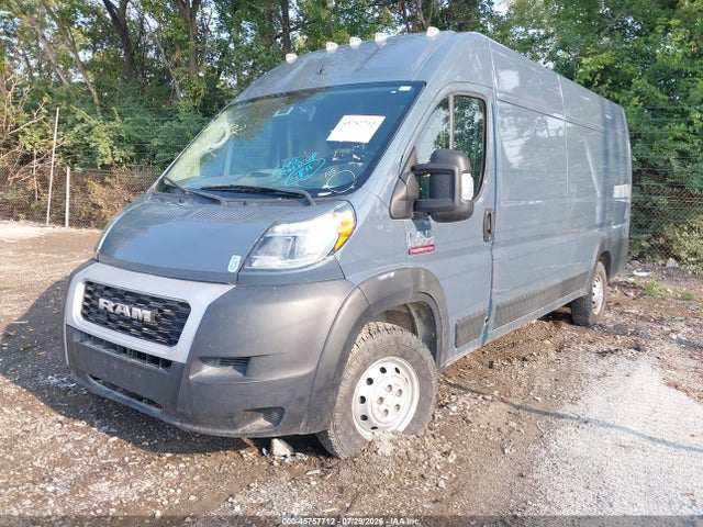 45757712 :رقم المزاد ، 3C6URVJG2LE106940 vin ، 2020 Ram Promaster 3500 Cargo Van High Roof 159 Wb Ext مزاد بيع