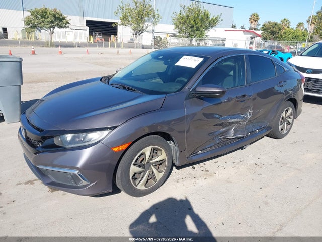 Honda Civic Lx 2019 2HGFC2F63KH576318 Image 2