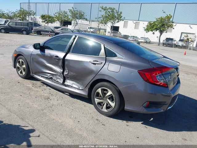 Honda Civic Lx 2019 2HGFC2F63KH576318 Image 3