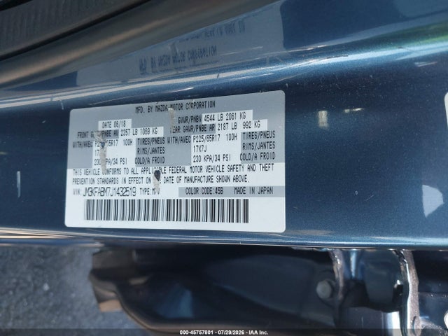 JM3KFABM7J1432519 Mazda CX-5 SPORT