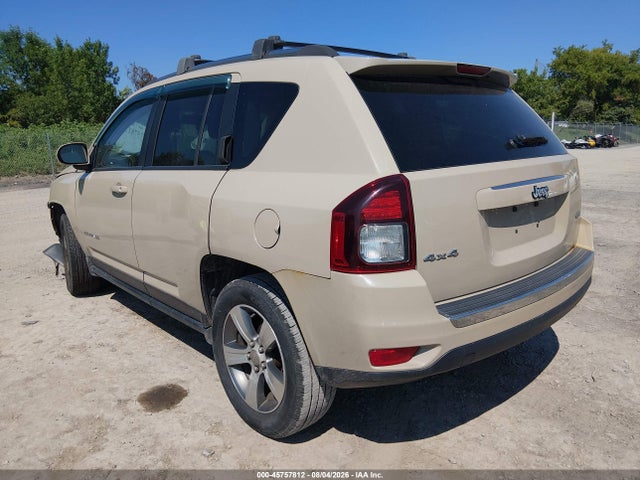 Продажа на аукционе авто 2017 Jeep Compass High Altitude, vin: 1C4NJDEB0HD129803, номер лота: 45757812