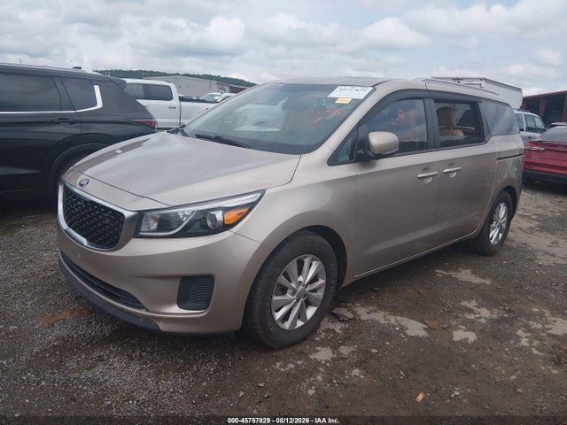 Aukcja sprzedaży 2016 Kia Sedona Lx, vin: KNDMB5C1XG6168118, numer aukcji: 45757829